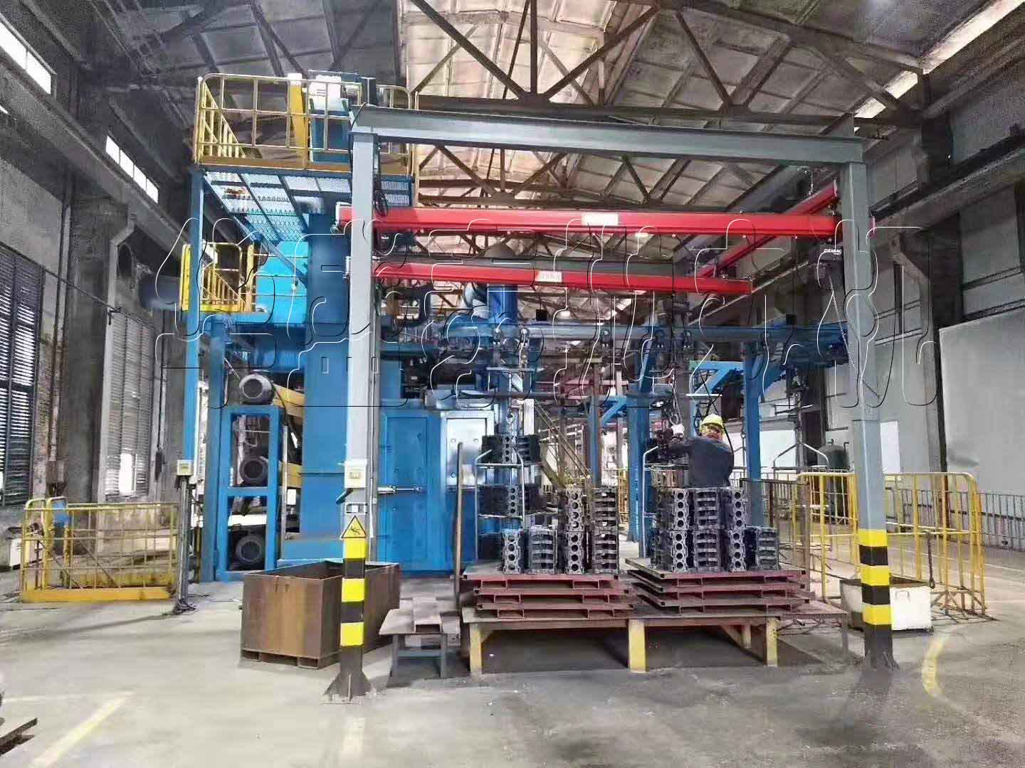 hst38系列多工位吊鏈式拋丸機好用嗎，大家來說說