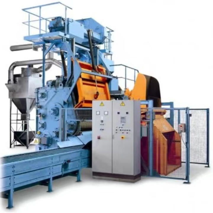 金屬鍛造件拋丸除銹機(jī)_拋丸除銹機(jī)工作視頻_機(jī)械拋丸除銹