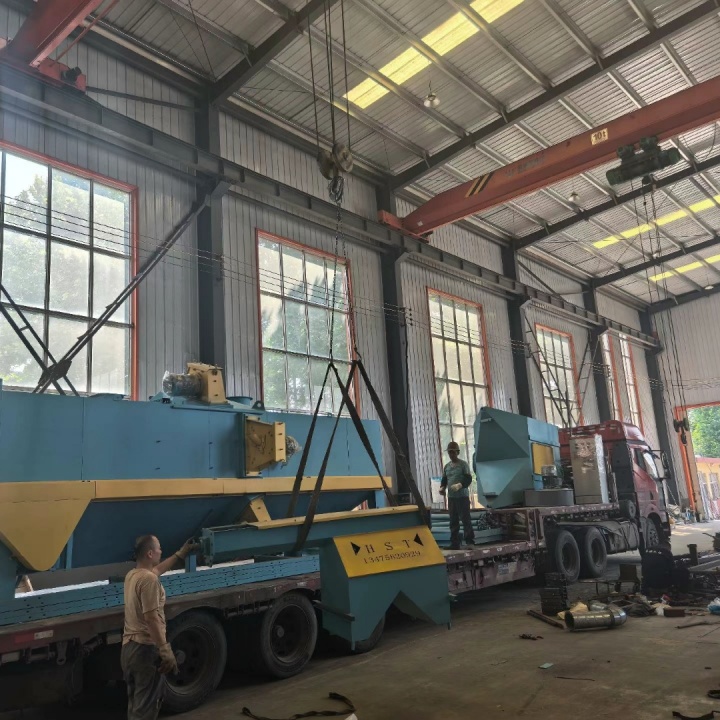 吊鉤通過式拋丸打砂機_吊鉤式拋丸機安裝教程_吊鉤拋丸機故障維修視頻
