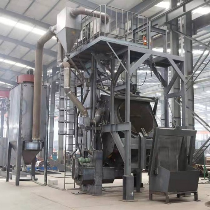 銅閥門拋丸打砂機(jī)_拋丸機(jī)砂丸_鑄造用拋丸機(jī)